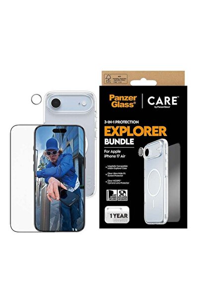 CARE by PanzerGlass® مجموعة حماية Panzer Glass CARE مع MagSafe Flagship Explo...