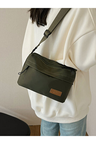 Take Two By Styli Crossbody Bag with Zip Closure and Adjustable Strap