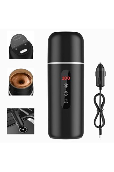 PYKA HOME SHOP Thermal Mug, Automatic Mixing and Heating, Adjustable Temperature, For Car, 420 ml