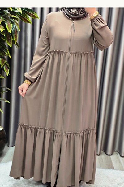 Elmas Tesettür Γυναικεία Ρούχα Μασούρι Μεγάλου Μεγέθους Φορέας δύο στρώσεων