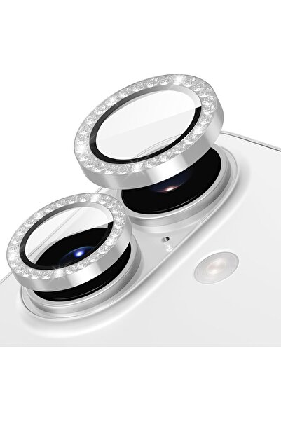CaseHub iPhone 17 Taşlı Kamera Koruyucu 9H Sertlik Çizilmeye Dayanıklı Lens K...