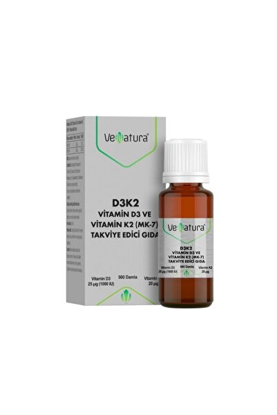 VeNatura D3 K2 Damla 20 ml