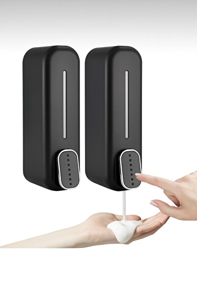 Armoni Main Shop Duvara basmalı Sıvı Sabun bulaşık deterjanı 300 Ml siyah renk
