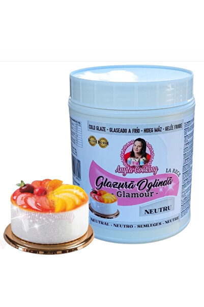 Anyta Cooking Glazura oglinda la rece Glamour (Sclipicios) - NEUTRU (transpar...