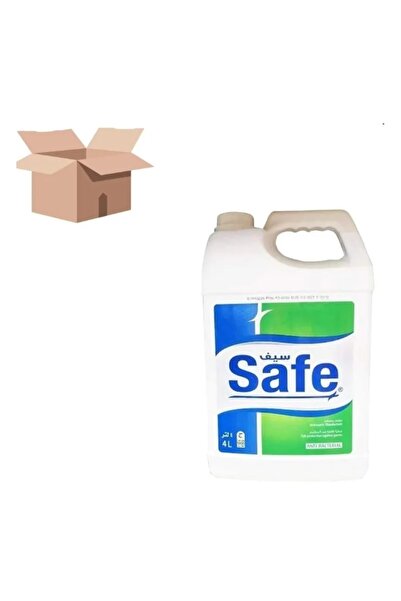 safe السيف مطهر ومعقم ومضاد للبكتيريا 4لتر *4جالون