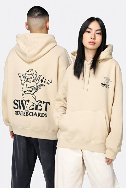 classy moda Φούτερ με κουκούλα Unisex με 3 κλωστές και τσέπη καγκουρό με στάμ...