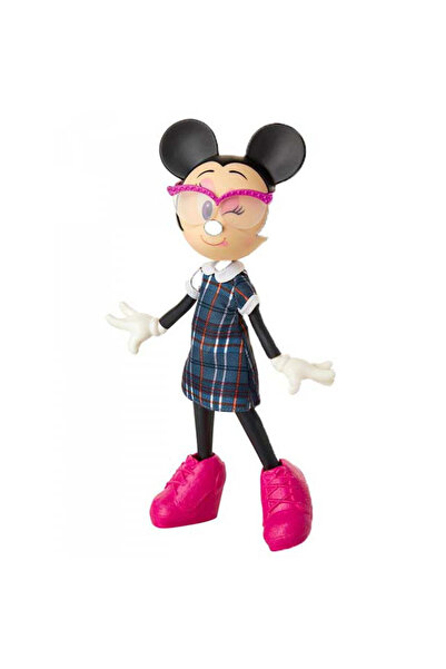 velve Papusa Disney Minnie Mouse, Preppy Plaid, 24 cm