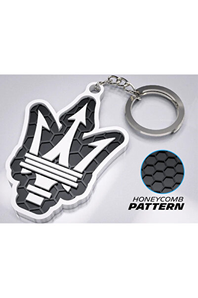 Tactyla سلسلة مفاتيح بشعار مازيراتي