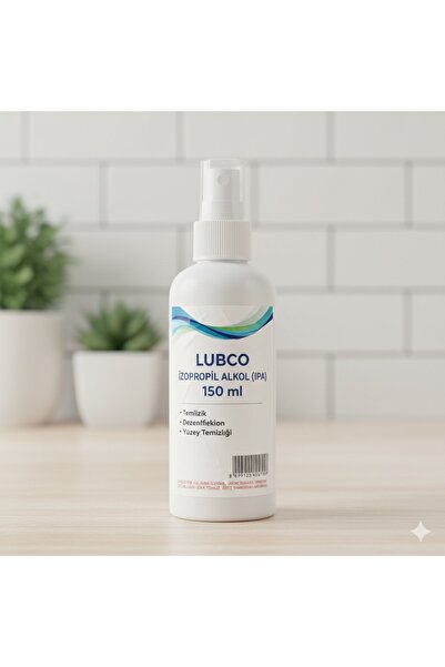 LUBCO İzopropil alkol İpa %99,9 Saflık 150 ml Sprey