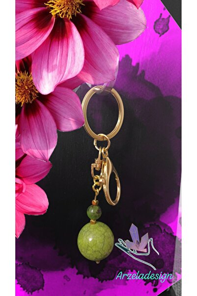 arzela Gold Keychain