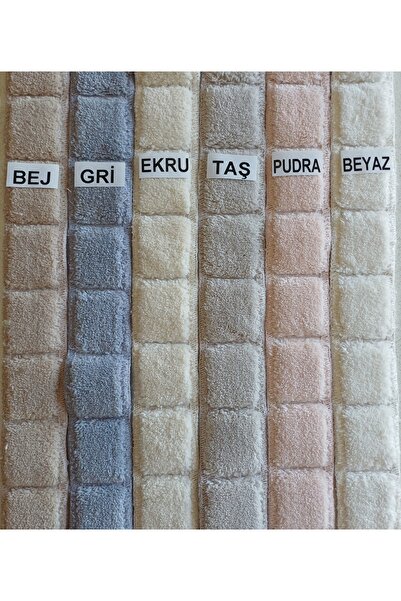 HOMEMOME Круглий 2-компонентний набір для ванної кімнати 120x120 & 60x60 Білий