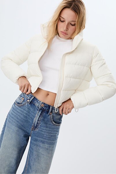 Stradivarius High neck puffer jacket