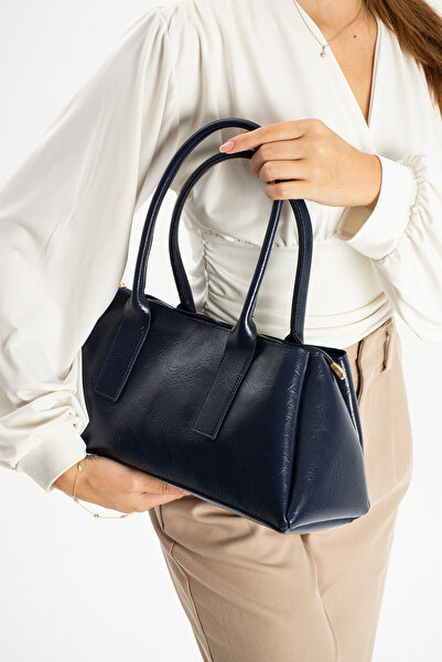 cocy-col ESTES KOL ASKILI LACİVERT KADIN OMUZ ÇANTASI