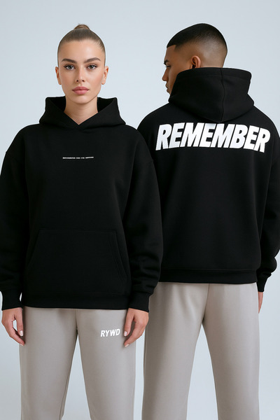 classy moda Φούτερ Unisex με στάμπα με κουκούλα και τσέπη καγκουρό, oversize,...
