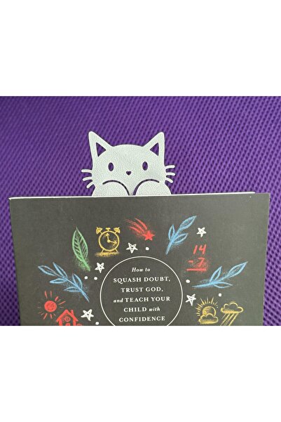 Sevimli Kedi Kitap Ayracı