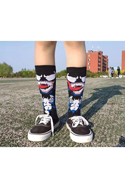 ALEMDAR STORE Red Anime Sock - Almadar Brand