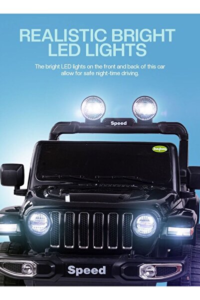 ALBADER Electric Ride On Car Hummer Jeep, Electric Car For Kids, Electric Kids Ride on to Drive