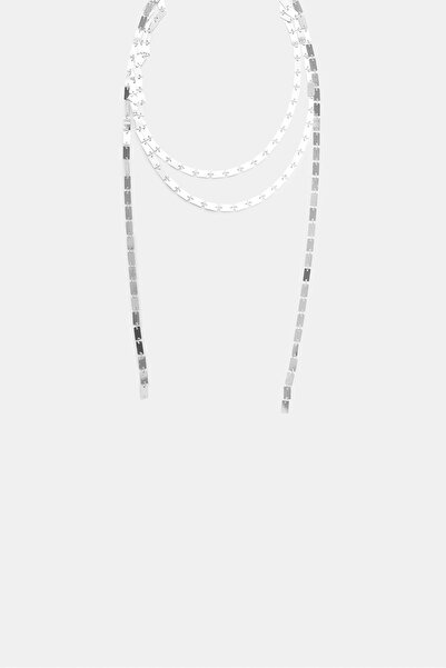 Stradivarius Long chain necklace