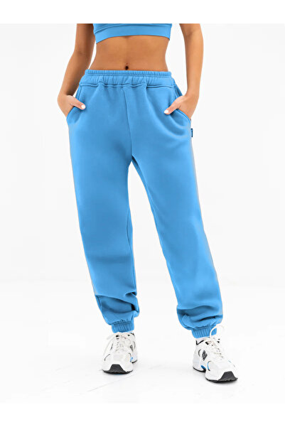 macklin Kadın Blakey Baskılı Oversize 3 İplik Kapüşonlu Eşofman Takımı