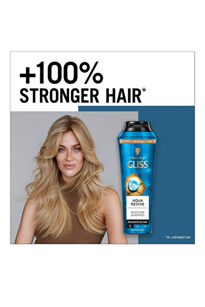 Gliss Schwarzkopf Aqua Revive - Moisture Shampoo, 400ml