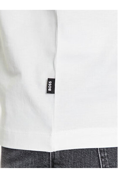 BOSS Ανδρικό T-Shirt 50495689 Λευκό