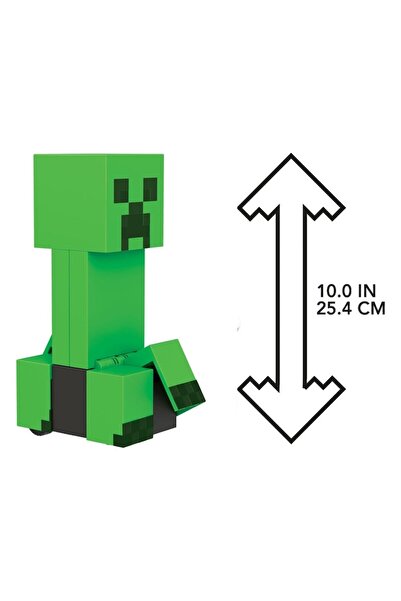 mattel Minecraft Exploding RC Creeper Figure with Remote Control - 25 cm