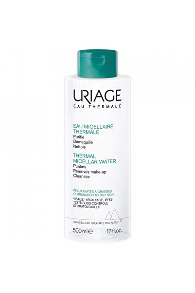 Uriage Thermal Micellar Water for Combination-Oily Skin, 500 ml, Micellar Water