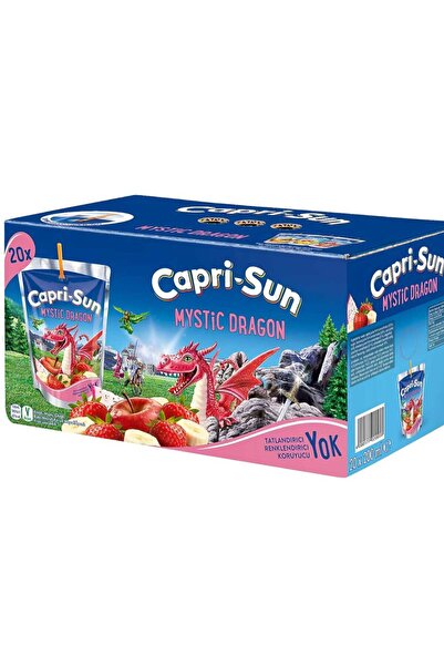 Capri - Sun Caprisun Mystic Dragon 200mlx20 Meyve Suyu (1 KOLİ)