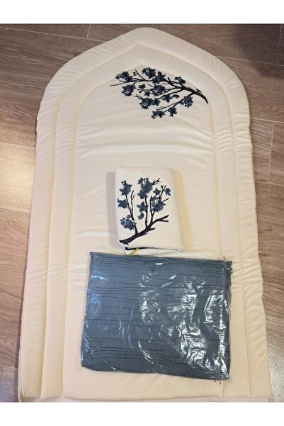 LOVEHOME سجاد صلاه مبطن+ شرشف صلاه لف بكسرات + بيت مصحف