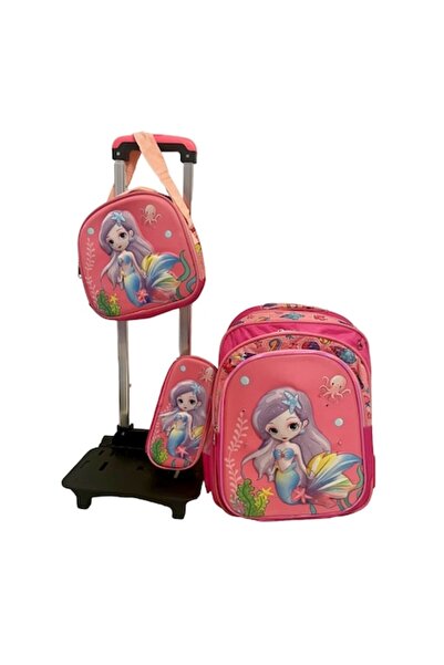 OEM Set Ghiozdan scoala tip Troler rezistent