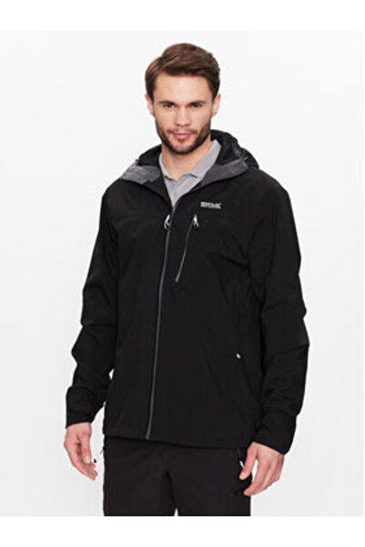 Regatta Ανδρικό Αδιάβροχο Μπουφάν RMW279 Μαύρο