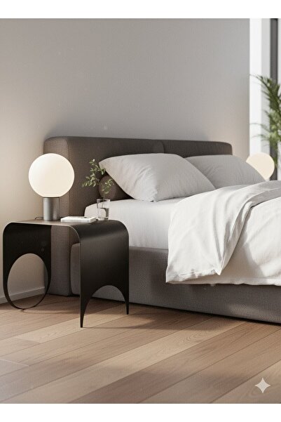 Forgeist furniture Modern yan sehpa | metal yan sehpa | fütüristik sehpa