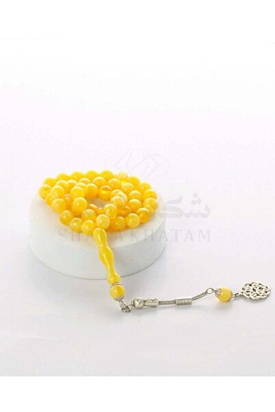 Generic Yellow Bakelite Tasbih Trabzon 45