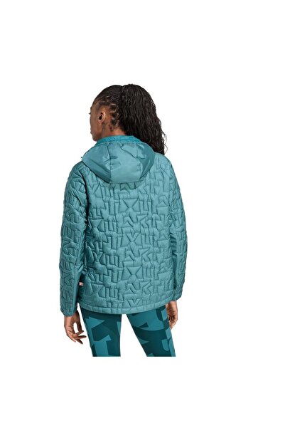 adidas Women's Green Coat W Xpr Lf Ho Jkt Jl9806