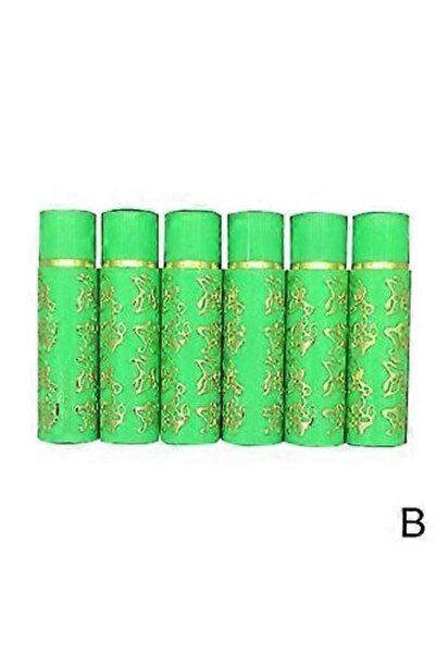 Beauty أحمر شفاه مغربي متغير اللون الأخضر إلى 6 قطع/طقم وردي