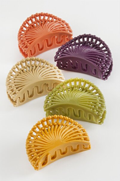 CT STONES Fan Colored Latch Buckle 6 cm