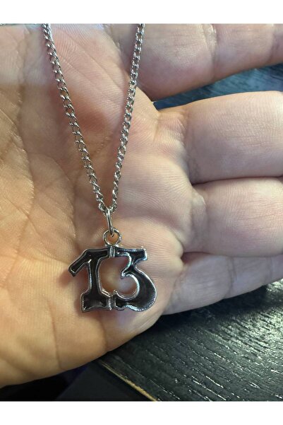 Yuchicly قلادة ثيرفن (13) شانز للنساء والرجال – لون أسود خاص