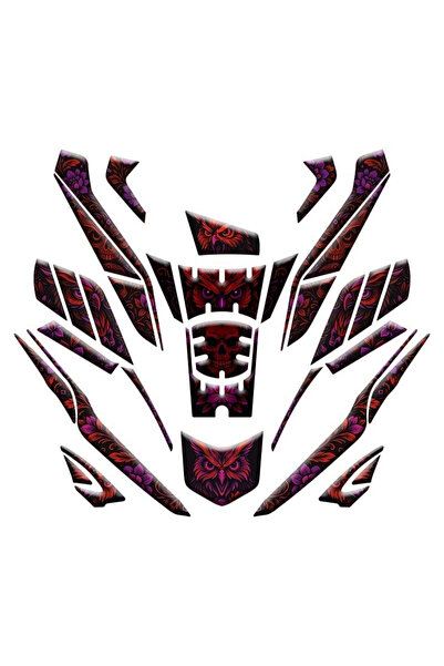 Gogo Tank Pad Full Set 007 Baykuş (36 parça) - Honda PCX 2025