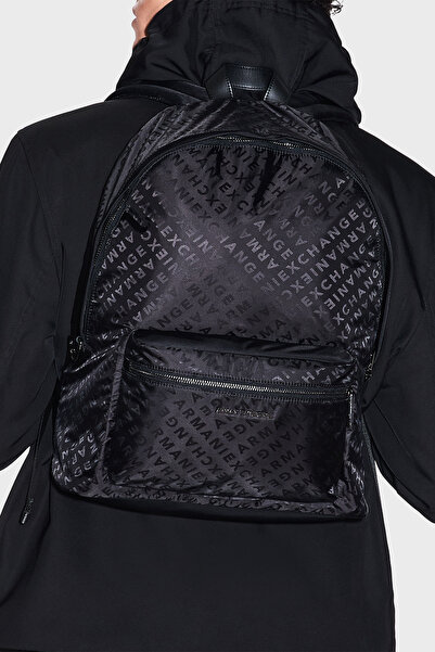 Armani Exchange All Logo Adjustable Shoulder Strap Backpack Men's Backpack Xm001611 Af17