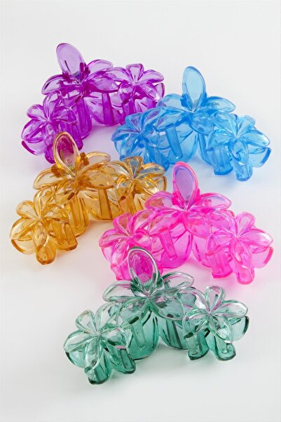 CT STONES Daisy Transparent Colored Latch Buckle 10 cm