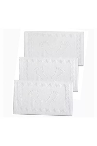 Prosoape Bianca Set 3 de Picioare pentru Hotel, 50/70 cm, Bumbac 100% 750 grame, Alb