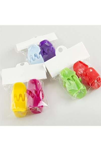 CT STONES مشبك متوسط الحجم 2.5 سم 4 قطع