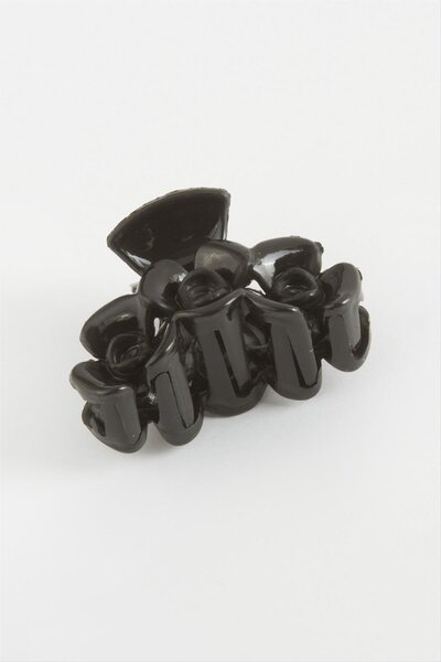 CT STONES مشبك معدني على شكل وردة 4 سم