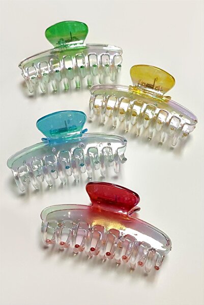 CT STONES مشبك ملون بيضاوي 10 سم