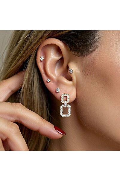 Sense of Atelier أقراط لينك ميني