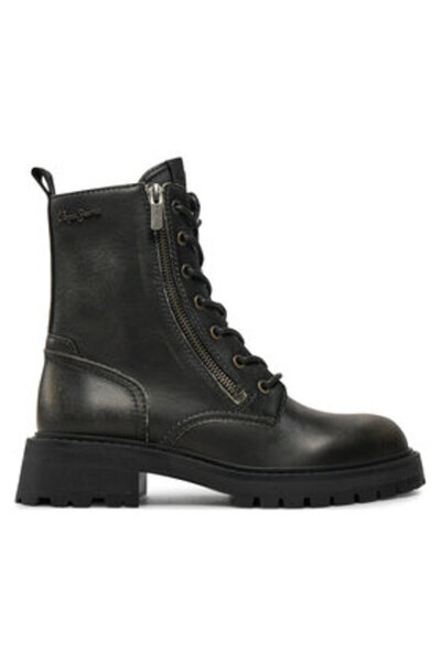 Pepe Jeans Γυναικεία Παπούτσια Trappers μαύρα PEPE JEANS-PLS50548 999 ΜΑΥΡΟ