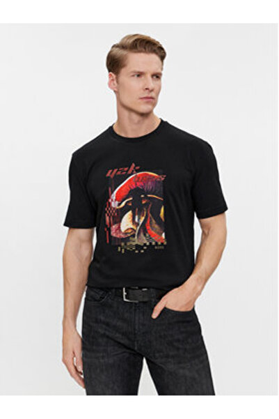 BOSS Ανδρικό T-Shirt 50509892 Μαύρο
