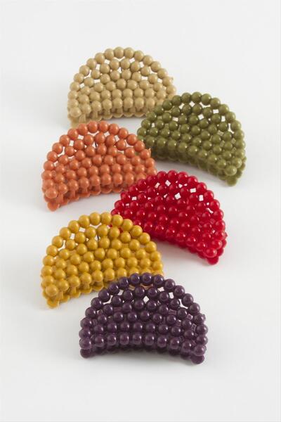 CT STONES مشبك ماندال بيضاوي 4 سم