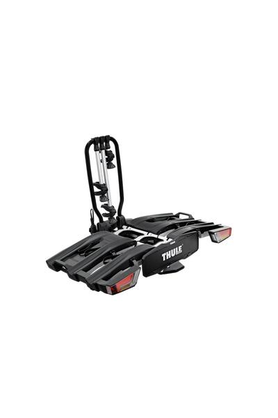 Thule EasyFold XT foldable 3-bike carrier, towbar mount, electric system