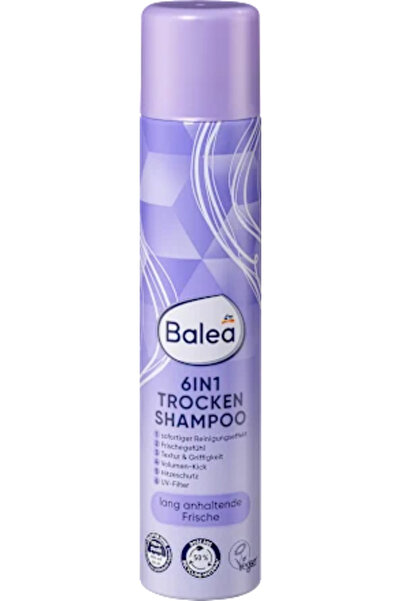 BALEA Kuru şampuan 6'sı 1 arada, 200 ml